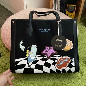 Kate spade x Disney Alice in Wonderland purse/tote